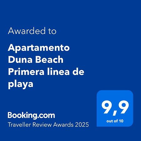 Apartamento Duna Beach Primera Linea De Playa Torrox Kültér fotó