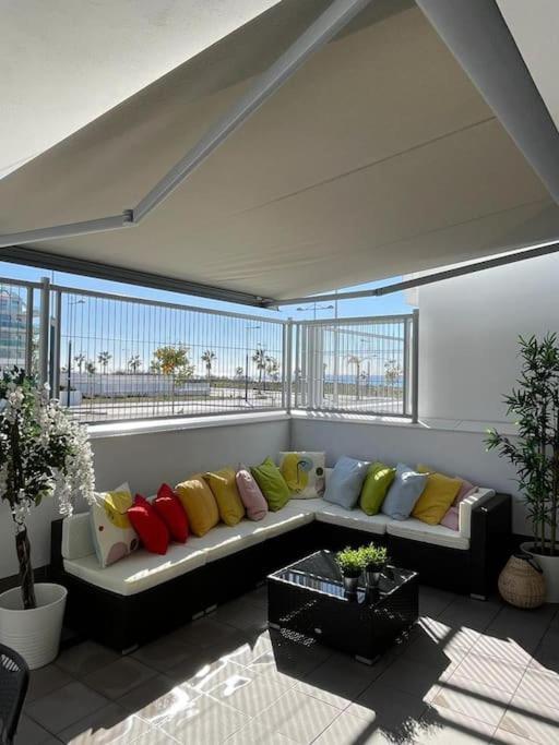 Apartamento Duna Beach Primera Linea De Playa Torrox Kültér fotó