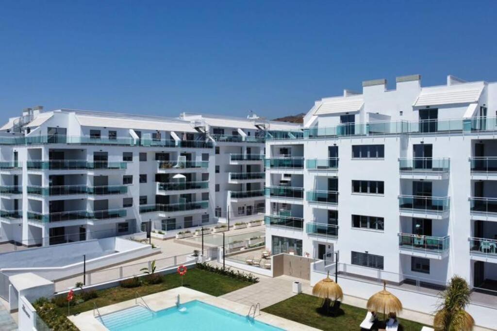 Apartamento Duna Beach Primera Linea De Playa Torrox Kültér fotó